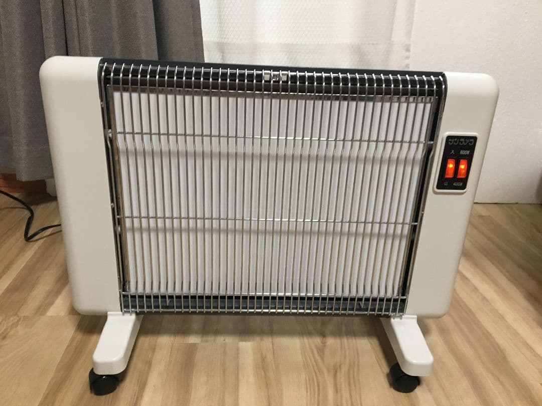 sale！サンラメラ600w*遠赤外線　セラミックパネルヒーター*プレマ 楽天市場】サンラメラ 600W ホワイト セラミック パネルヒーター 公式