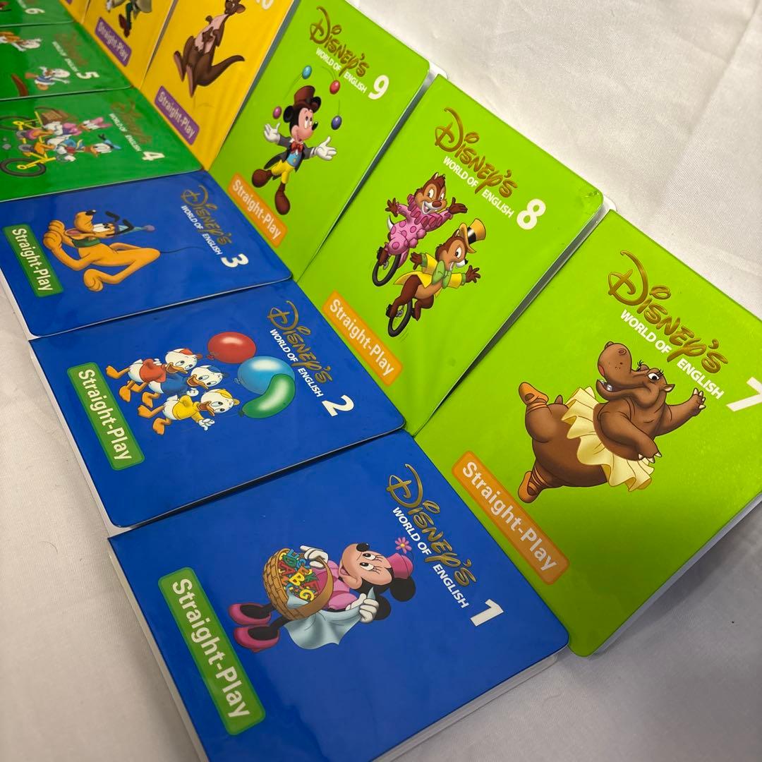 DWE 【正規品】ストレートプレイDVD 1〜12 全巻 ディズニー英語