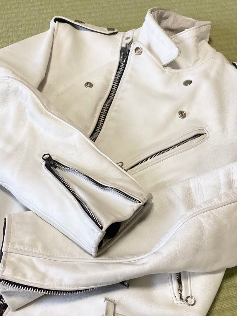 ▪️SCHOTT（ショット）90s レザーライダースジャケット【希少