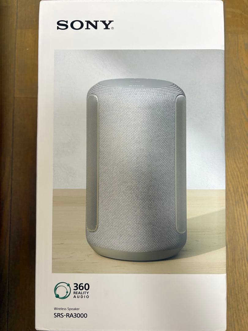 【未使用】SONY SRS-RA3000 ワイヤレススピーカー　ライトグレー SONY SRS-RA3000 – e☆イヤホン