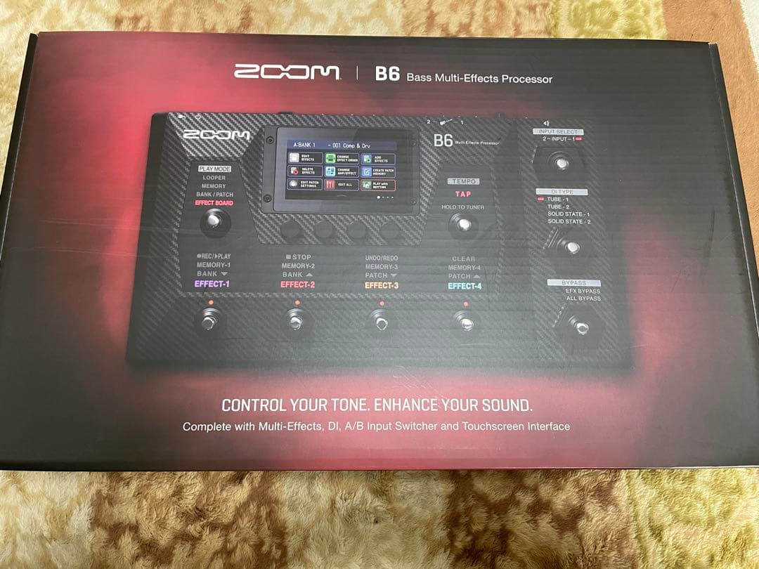 ZOOM B6 ベースマルチエフェクター B6 | ZOOM