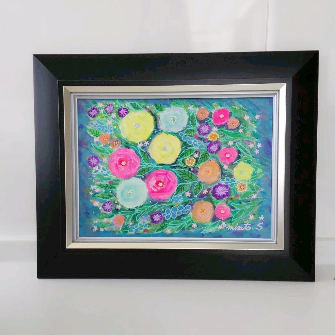 ☆抽象画、現代絵画、インテリア、モダン絵画、アクリル絵画