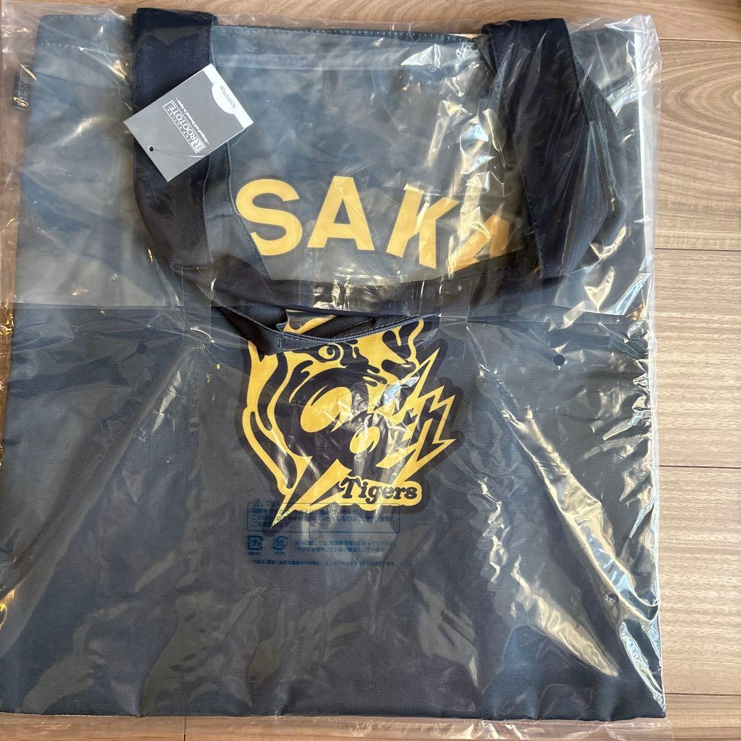 2025年 阪神タイガースリーグ優勝記念ロゴ入りオリジナルトートバッグ