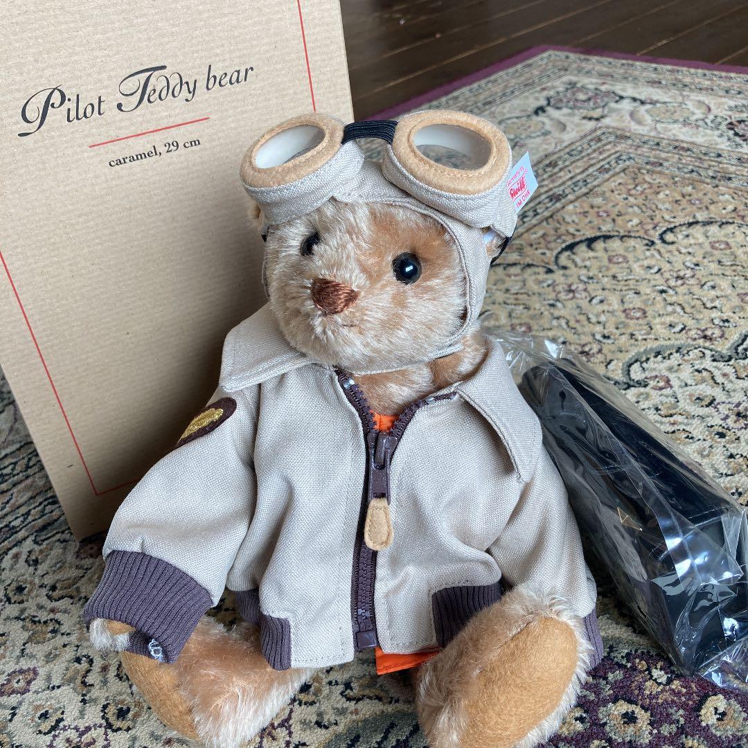 シュタイフ　JALパイロットベア　2002