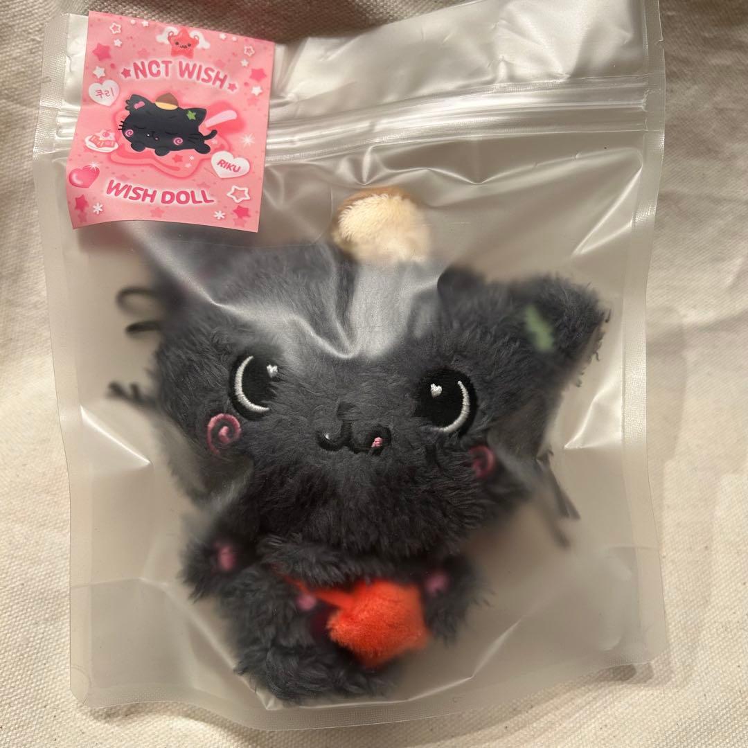 NCT WISH リク ウィシ WISH DOLL キーリング ぬいぐるみ - メルカリ