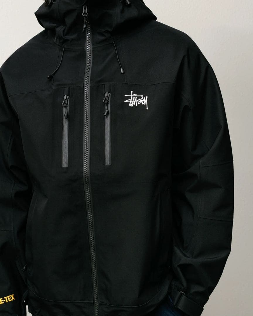 ジャケット・アウター Stussy GORE-TEX Guide Shell \"Black\"
