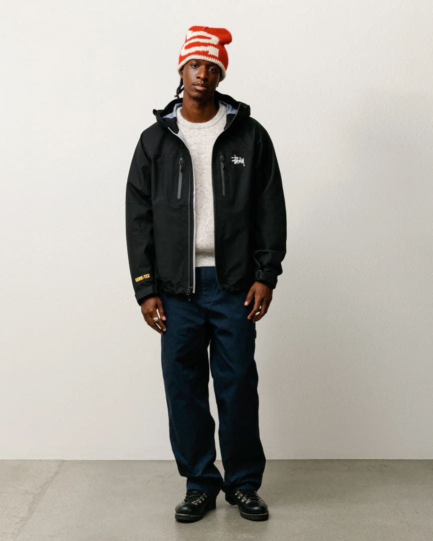 ジャケット・アウター Stussy GORE-TEX Guide Shell \"Black\"
