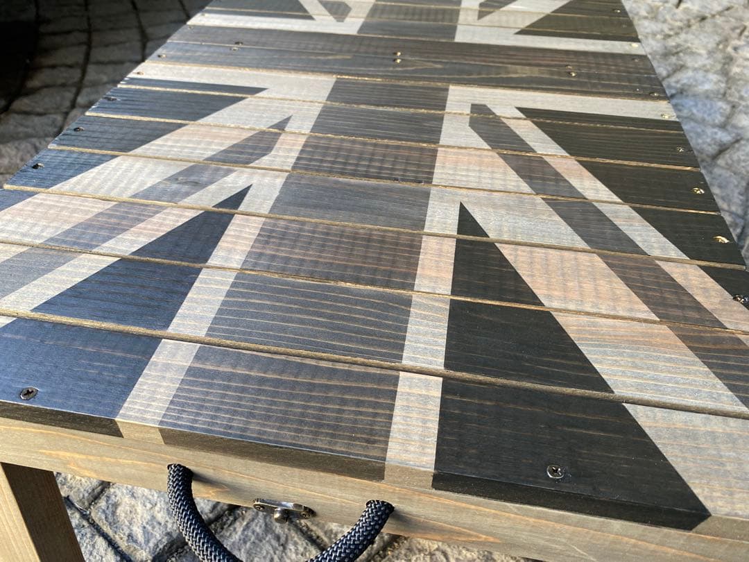 新作 ローバーミニ3wayトランクテーブル黒系3色ユニオンジャック