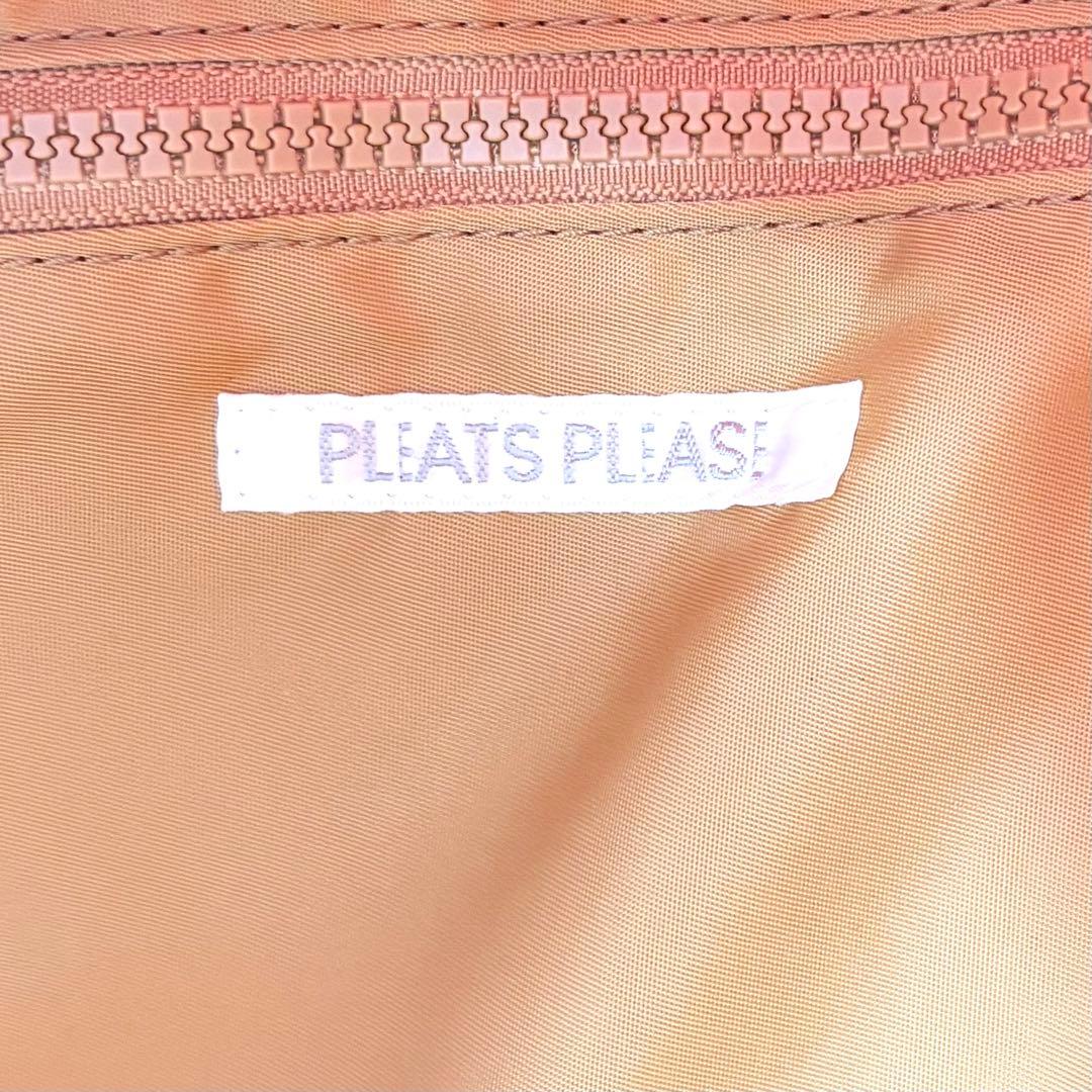 未使用級✨プリーツプリーズ イッセイミヤケ リュック オレンジ