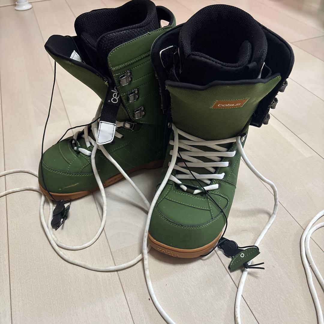 Celsius スノーボードブーツ サイズ27 オリーブグリーン - メルカリ