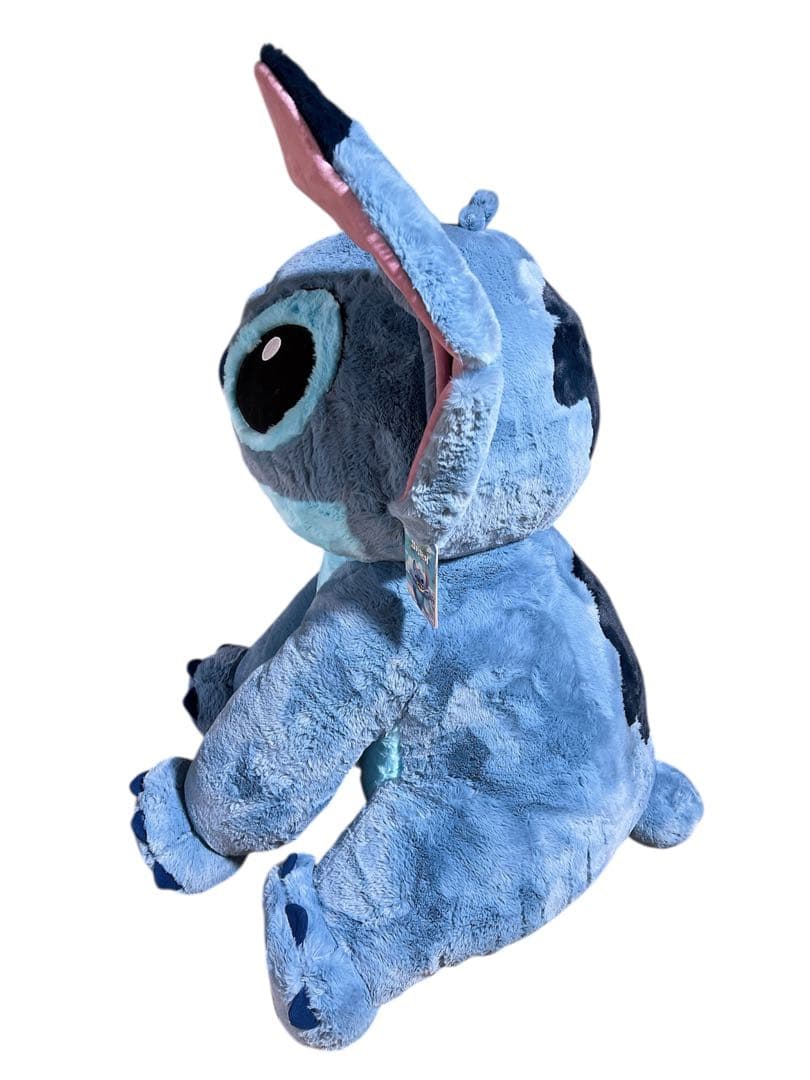 コストコ　スティッチ　特大ぬいぐるみ　ブランケット付き