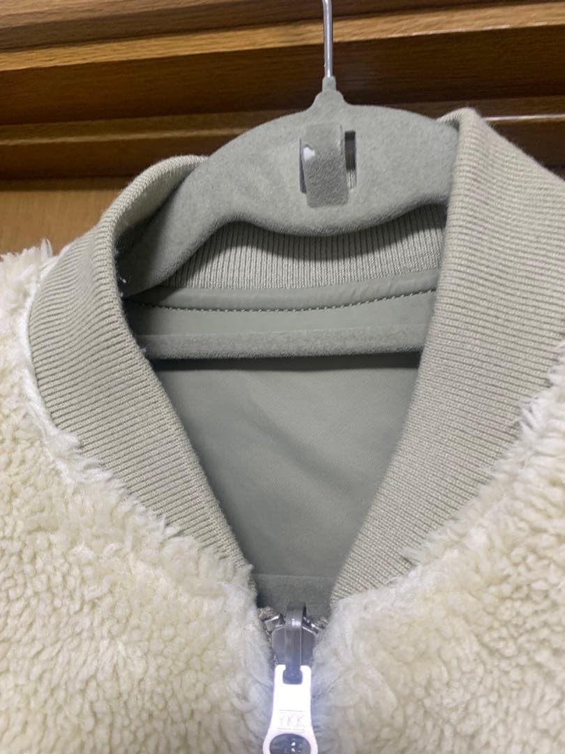 《ドラマ着用》【サステナブル】MA-1ボアリバーシブルコート