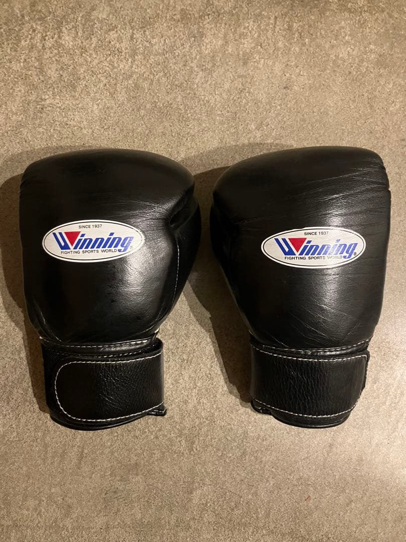 Winning ウィニングボクシンググローブ ブラック 8オンス MS-200B 8オンス MS-200B-BLKPNK2 ウイニング(Winnig) ボクシンググローブ