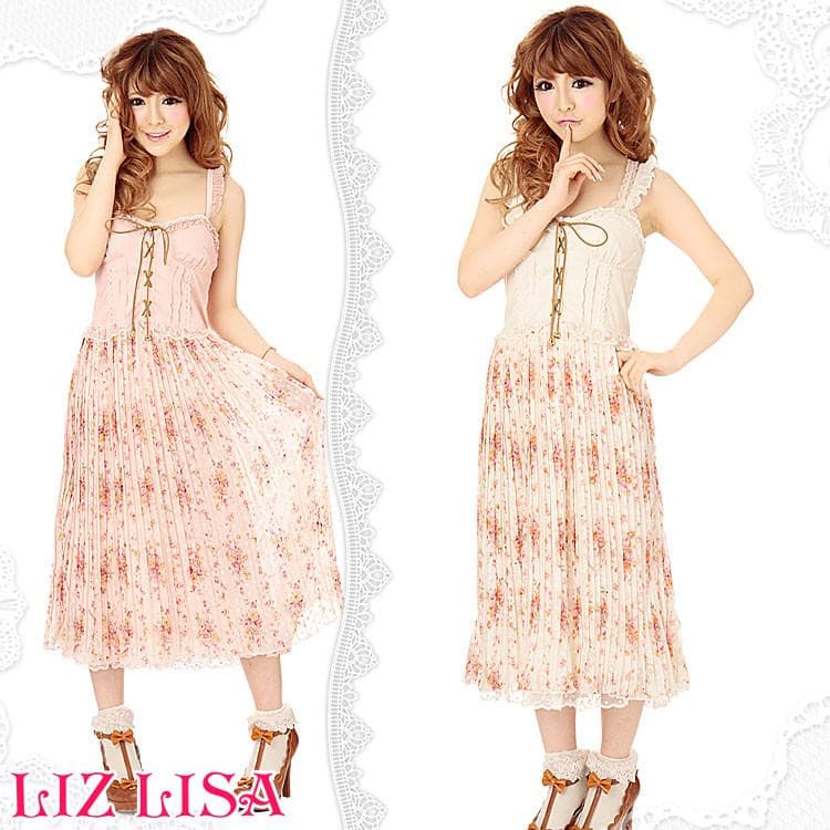 リズリサ ギャル 姫系 GAL 森ガール 甘辛コーデ ヒッピー レア 人気