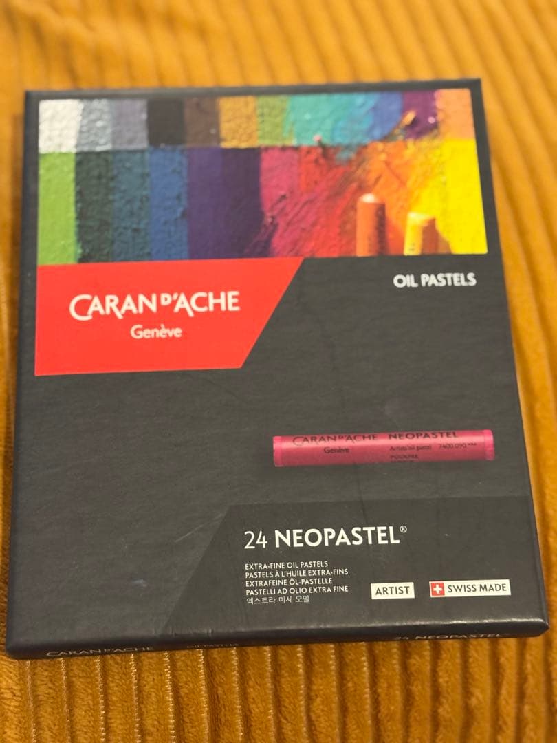 CARAN D'ACHE NEOPASTEL 24色セット - メルカリ