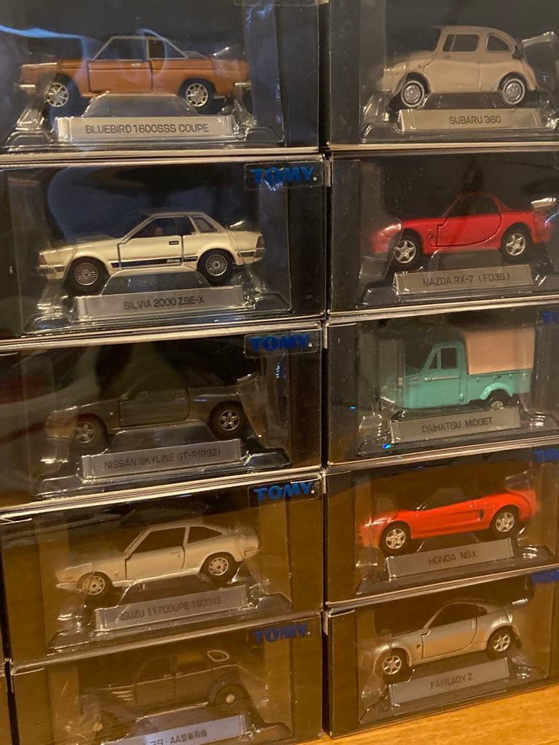 トミカ・リミテッドシリーズ No.001〜No.66(73台)