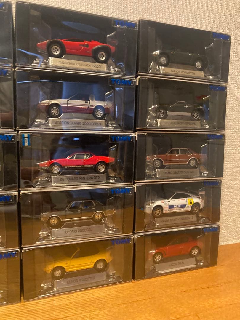 トミカ・リミテッドシリーズ No.001〜No.66(73台)