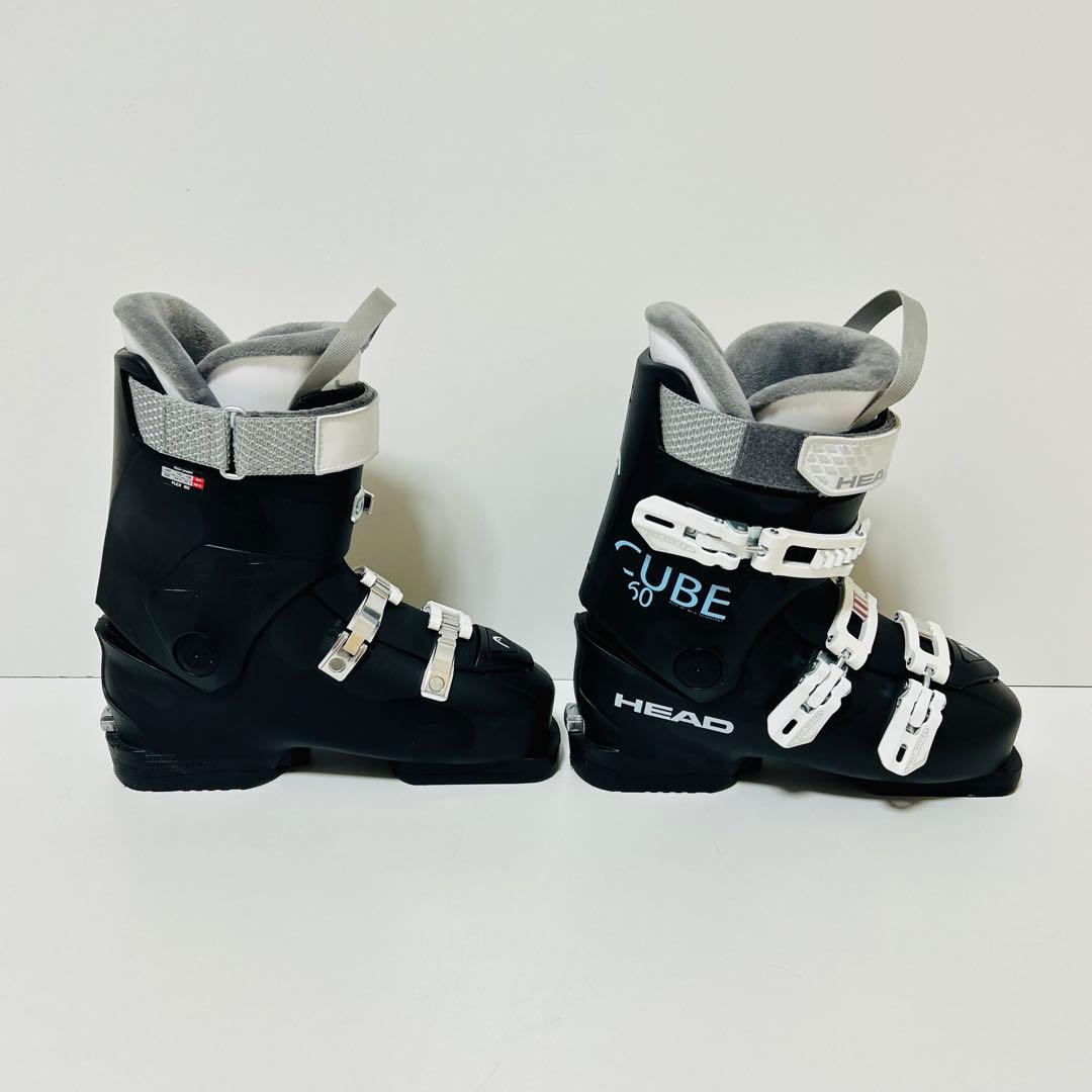 【美品】HEAD CUBE3 60 W スキーブーツ レディース 25.0cm