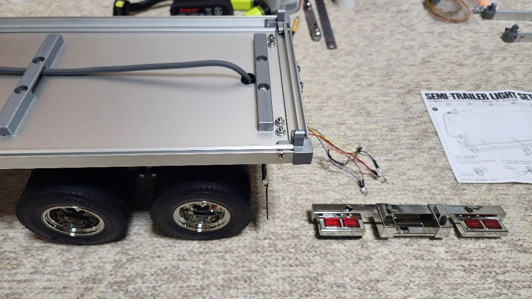 専用】タミヤ 1/14 ビッグトラック パネルバン セミトレーラー - メルカリ