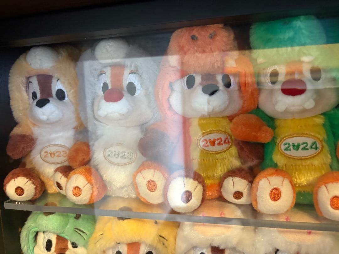 ディズニー　チップとデール　干支ぬいば　ケースは付いておりません