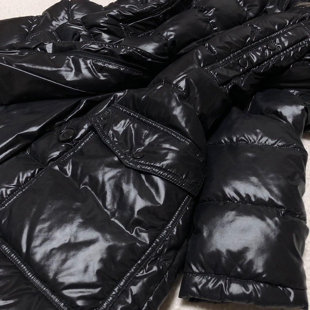 ジャスミン様 デュベティカ ダウンコート Corcira ラクーンファー 黒