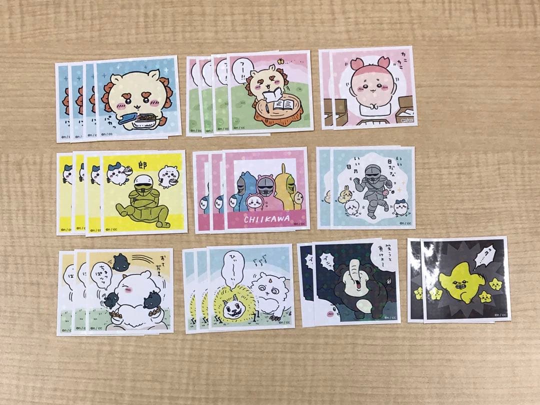 ❶ちいかわ あつめてシールガム 1 2 3 フルコンプ 大量 まとめ売り