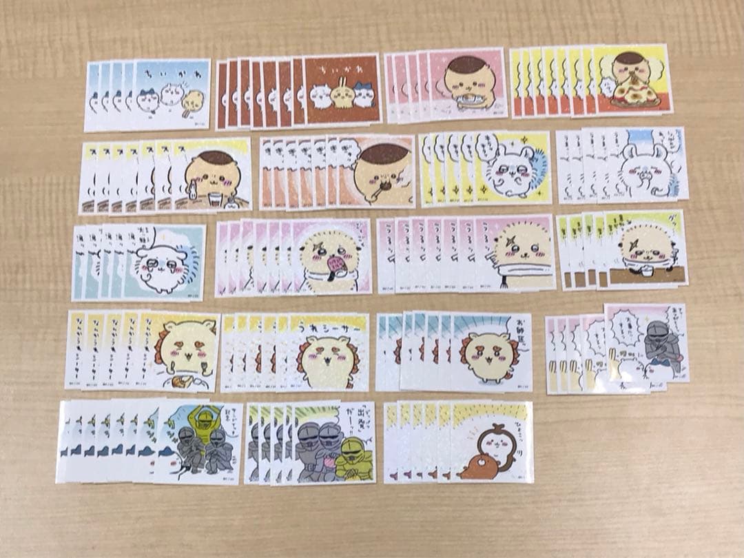 ❶ちいかわ あつめてシールガム 1 2 3 フルコンプ 大量 まとめ売り