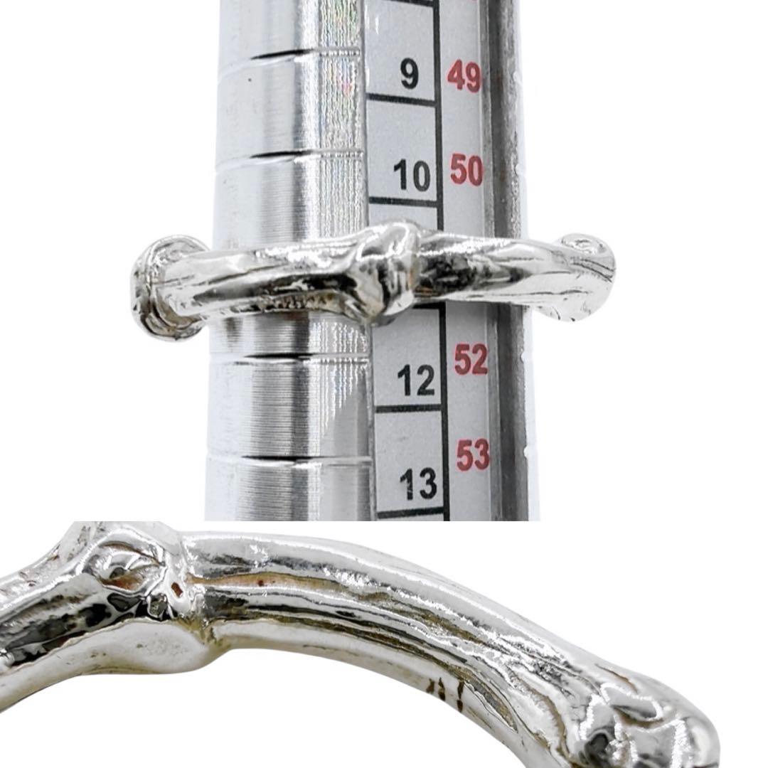 美品】オールド ティファニー バンブー リング シルバー 925 11号 刻印