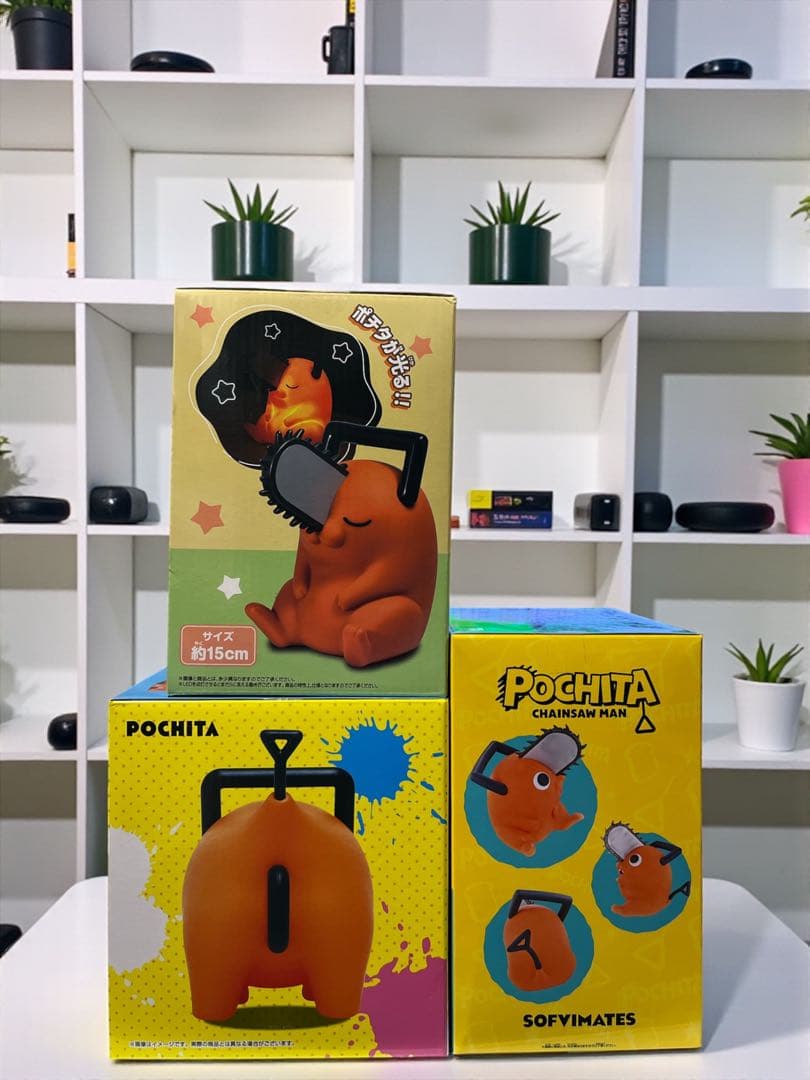 チェンソーマン SOFVIMATES～ポチタ〜　ルームライト　三点セット