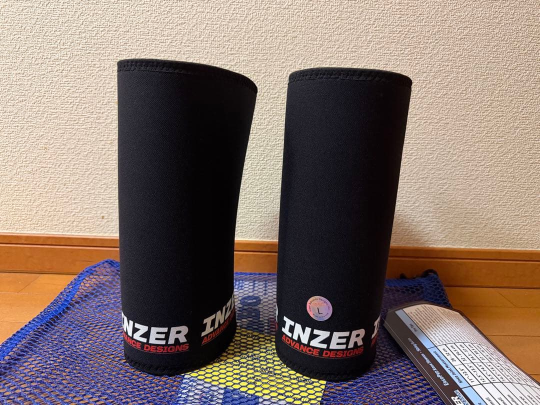 INZER（インザー）エルゴプロ　L ErgoPro Knee Sleeves, The Ultra Performance Powerlifting Knee