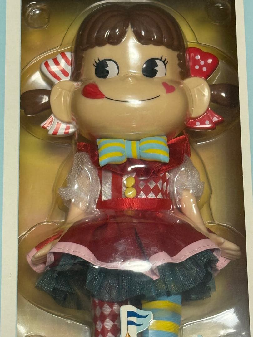 不二家　未開封　ペコちゃん人形　ポコちゃん　レア　クリスマス　兎　浴衣　ドレス