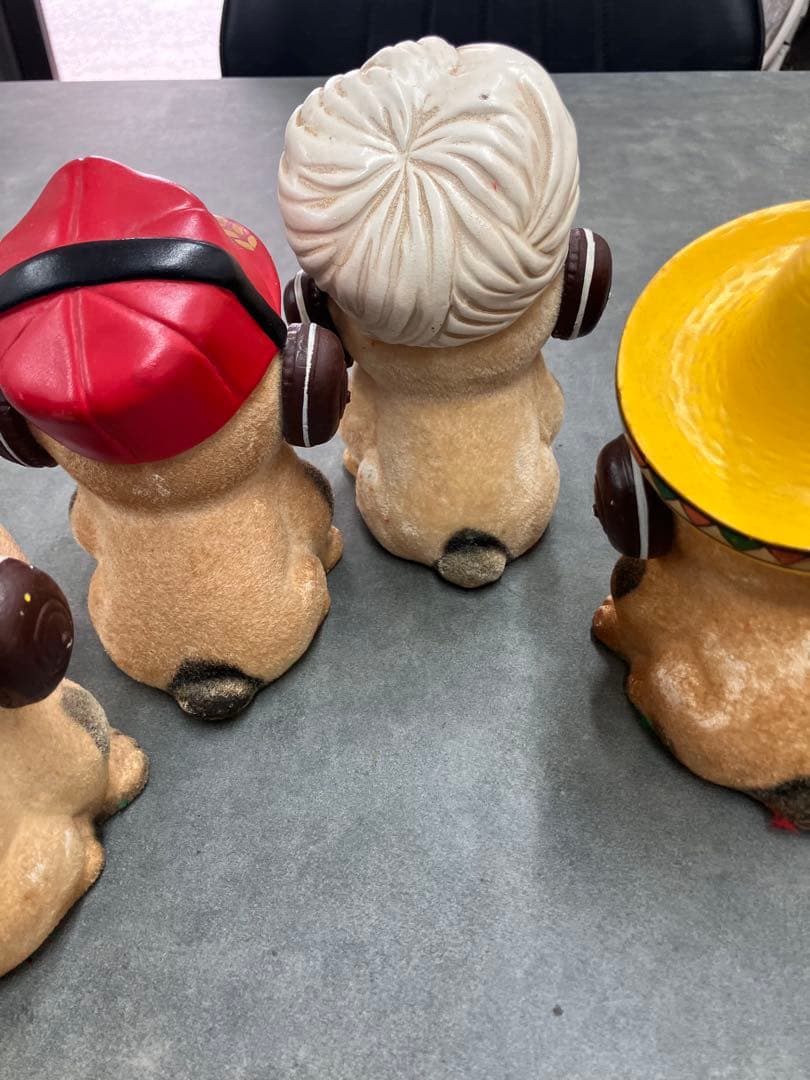 激レア！Technics テクニクス ブルドッグ 非売品 6体セット ノベルティ