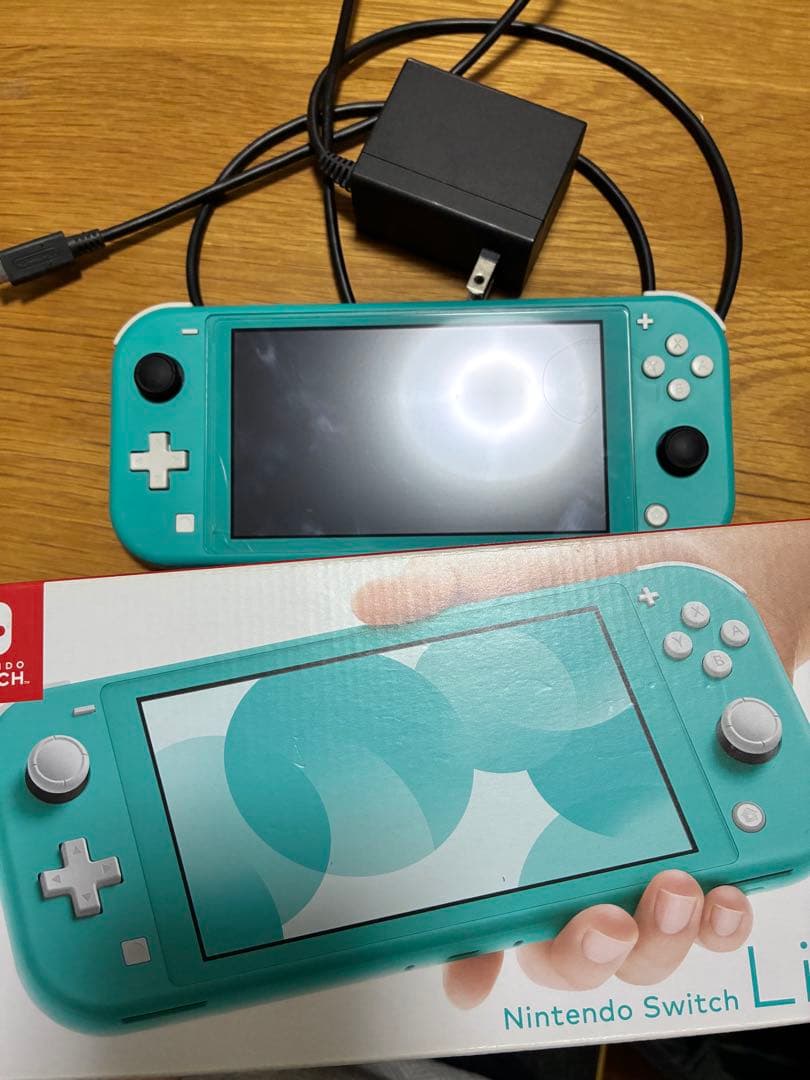 Nintendo Switch Lite ターコイズ（スティック交換済） - メルカリ