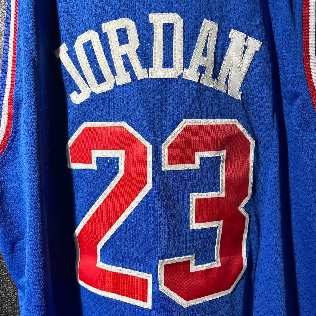 マイケルジョーダン】NBA オールスター バスケ ゲームシャツ 23番 2XL