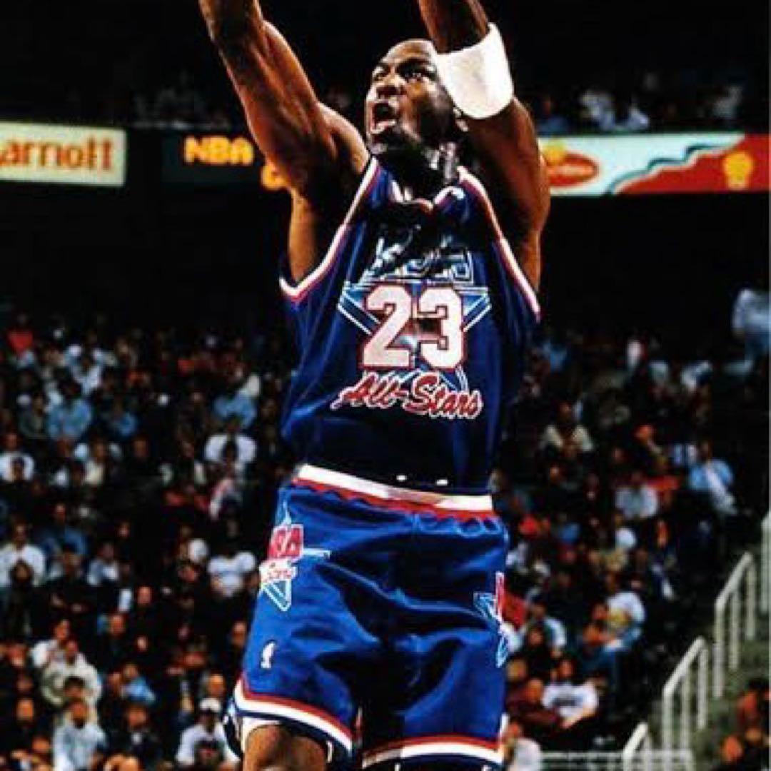 マイケルジョーダン】NBA オールスター バスケ ゲームシャツ 23番 2XL