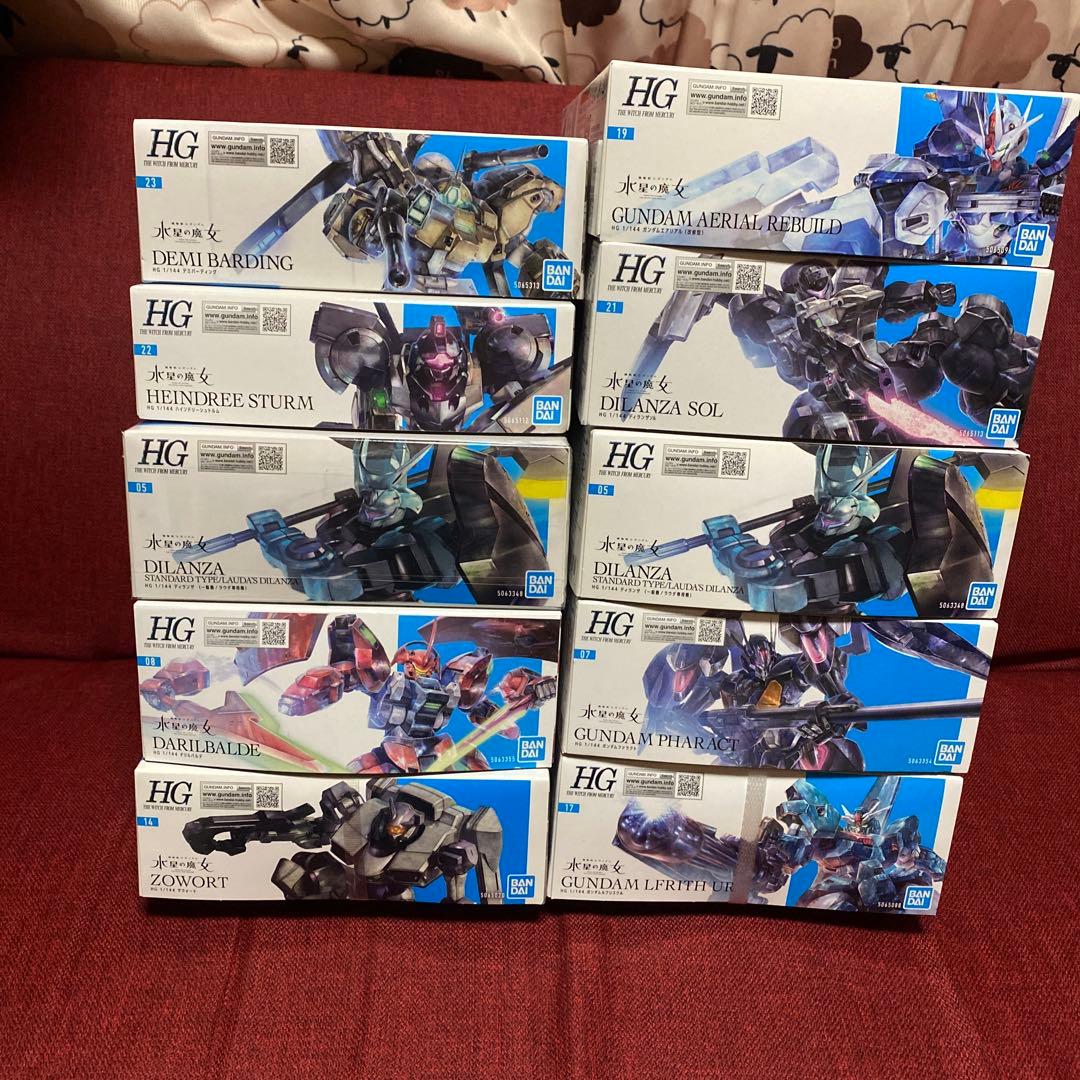 バンダイ ガンプラ 水星の魔女 まとめて 10体未組立て - メルカリ