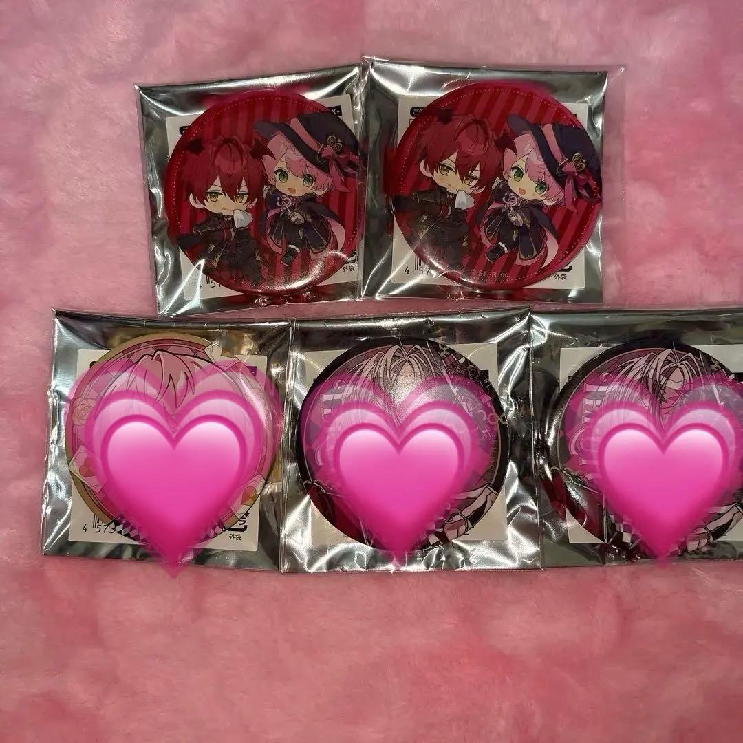 めておら 騎士X アンプタック すとふぇす ハロウィン スクエア缶バッジ