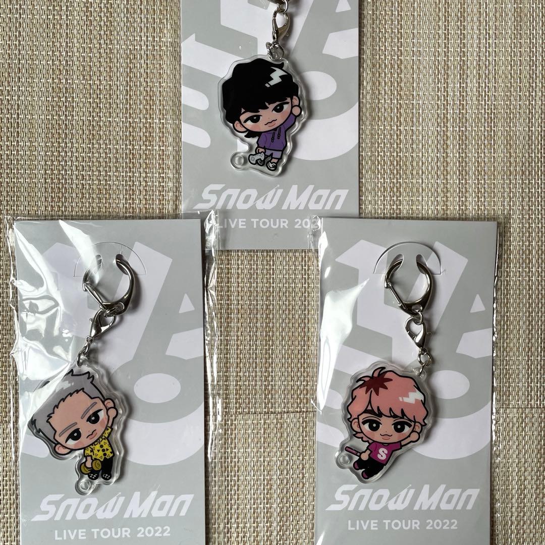 SnowMan すのチルアクリルキーホルダー 全員セット - メルカリ