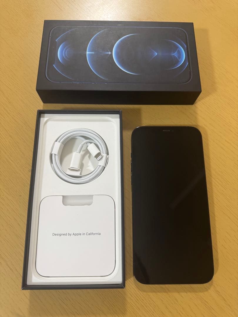 美品 iPhone 12 Pro max 256gb simフリー 83% iPhone 12 Pro Max 256GB SIMフリー 中古 スマホ スマートフォン C