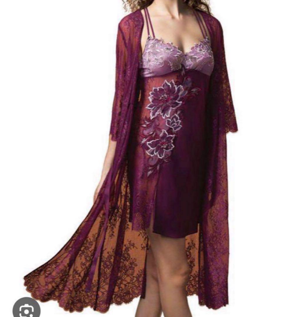 ラスト1点 サルート 52G プレステージ ランジェリードレス3点セットM