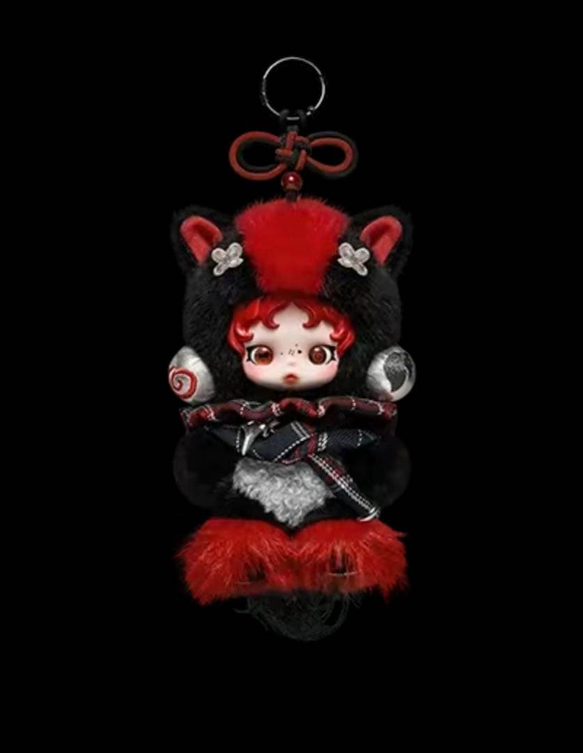 ポップマート スカルパンダ ぬいぐるみ 新年限定 シークレット