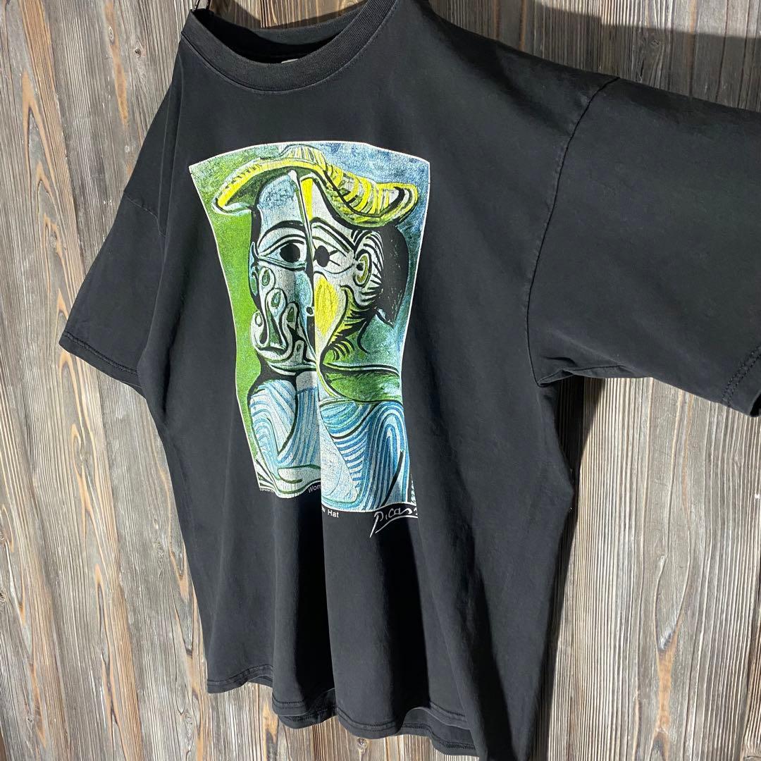 90s ピカソ Picasso ヴィンテージTシャツ アート USA製 当時物 - メルカリ