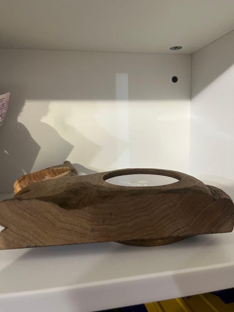 kiyata キヤタ ロバ 置き時計 木製馬型置時計