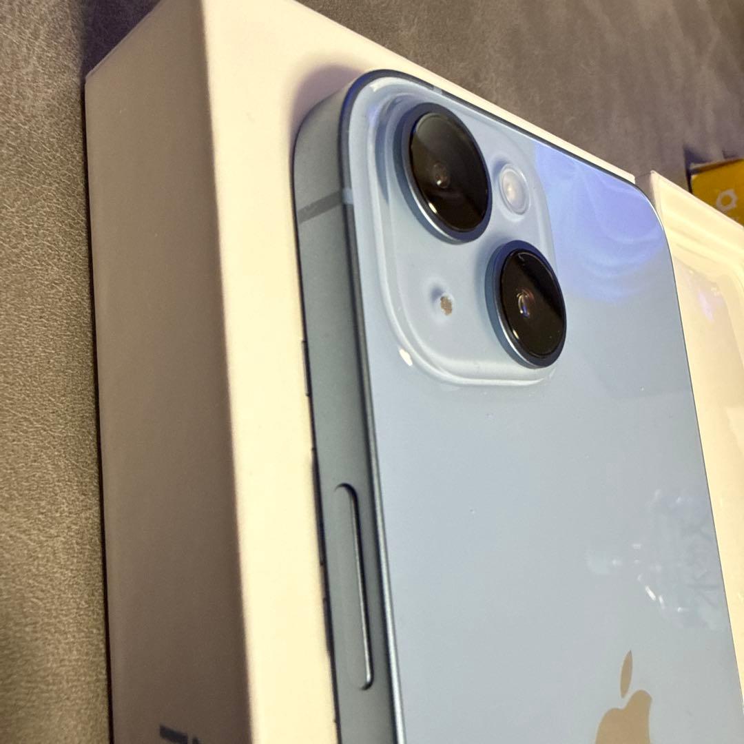 バッテリー100% Apple iPhone 14 Plus ブルー 256GB - メルカリ