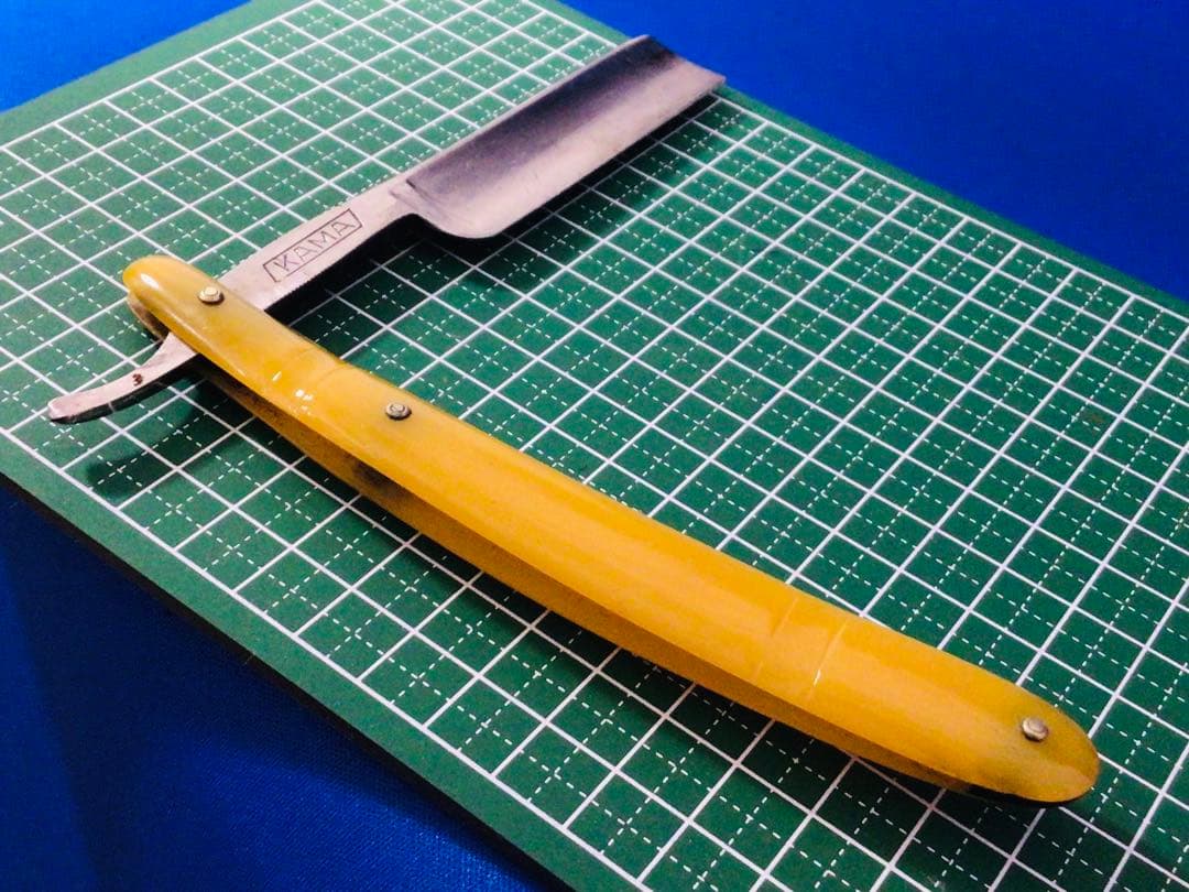 ビンテージ KAMA ドイツ製 西洋剃刀 KAMA 77-SOLINGEN - メルカリ