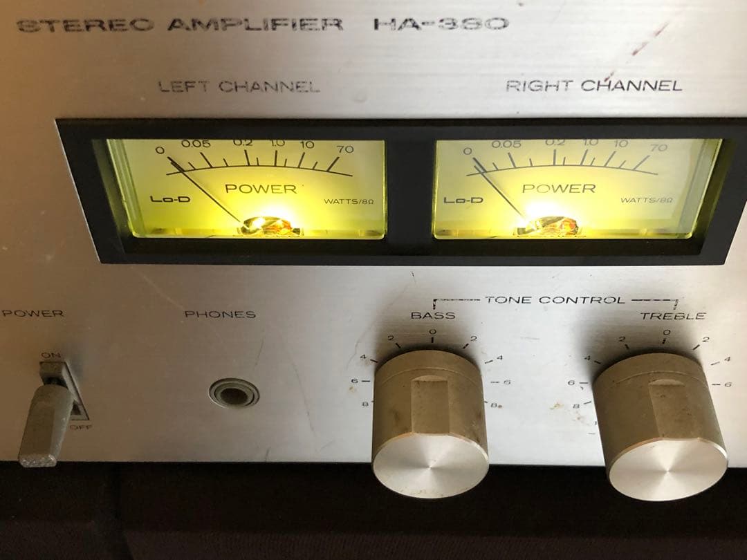HITACHI】 Lo-D プリメインアンプ ステレオアンプ HA-380 - メルカリ