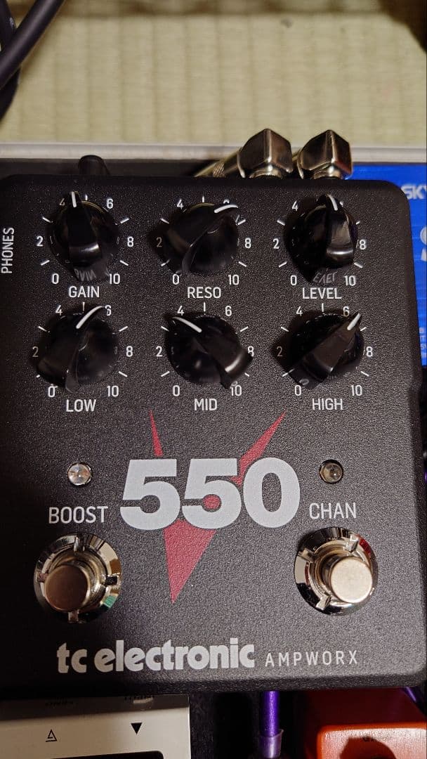 ギター TC electronic v550 EVH Peavey 5150 tc electronic V550 PREAMP｜ミュージックランドKEY