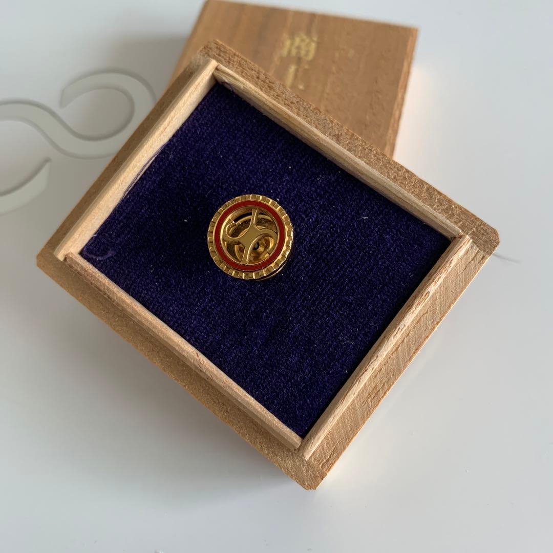 商工会議所 役員・議員章 CCI バッヂ 木箱入り - メルカリ