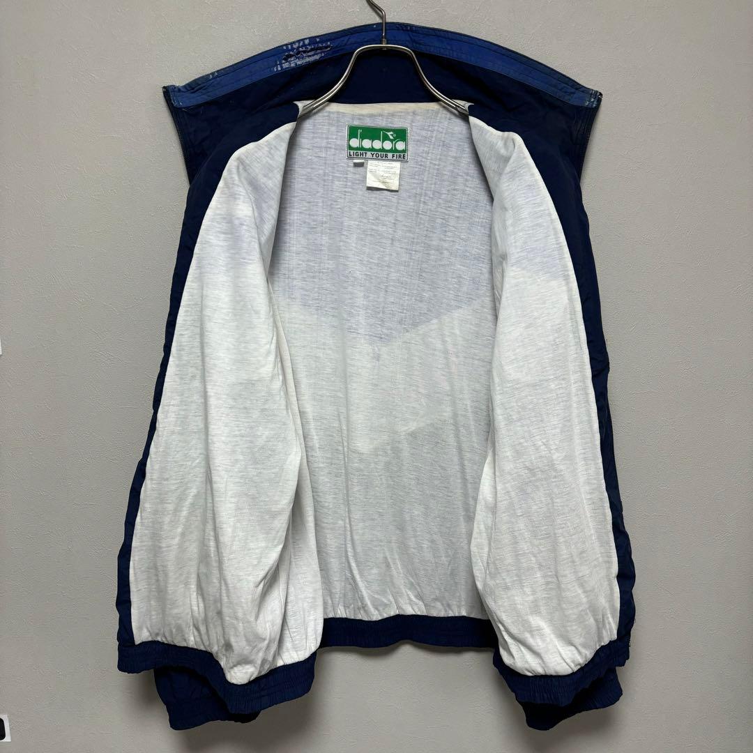 Diadora ディアドラ トラック ナイロンジャケットイタリア代表 W杯90s