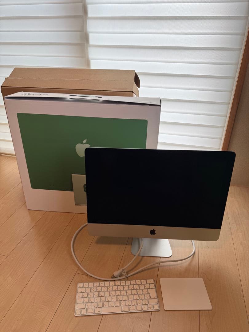 Apple iMac 21.5インチ2017 純正キーボード トラックパッド - メルカリ
